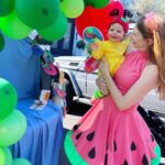 Gracie Dzienny Instagram – On Sunday… the very hungry caterpillar ate through a whole bowl of candy 🐛🍉🍓
Thank you @bigsundayorg for organizing such a fantastic event! Its always such a treat 🍭