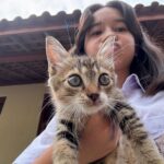 Graciella Abigail Instagram – ~ bingung apa caption nya.. anaknya susah bgt pny foto proper skrg 😿 ajak photoshoot boleee om tante 😹