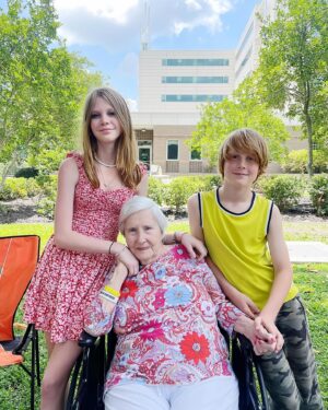 Gray Benko Instagram - Heaven has gained an incredible angel.  We lost my sweet Granny one week ago, yesterday, and the world just does not seem quite the same.  So grateful that we were able to call her ours.  I love you Granny, “always have and always will”. 🤍🤍🤍