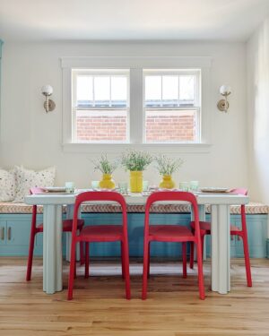 Gray Benko Instagram - Here is a gallery of the spaces we designed for the Tylus home from last Wednesday’s episode of Happy To Be Home.  @chelcieeastman and I are so proud of this one!  Have you seen the episode?? What was your favorite space?

Also, please take a look at the tags to see where we sourced some of our products and materials.  We have been so blessed to work with some amazing vendors and brands throughout this process!

Make sure to catch tomorrow’s new episode airing at 8p/7c on @magnolianetwork!  You will also be able to stream it on @streamonmax and @discoveryplus !  @ashleywilliamsallen @buckrossproductions @blind.nil @joannagaines