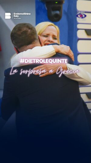 Grecia Colmenares Instagram - Un abbraccio tanto atteso da tempo… E quanto ci ha fatto emozionare? 🥹💞 #GrandeFratello 

#dietrolequinte #endemolshineitaly