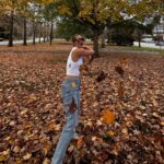 Greer Grammer Instagram – spotted: california girl getting a glimpse of fall 🍂