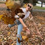 Greer Grammer Instagram – spotted: california girl getting a glimpse of fall 🍂