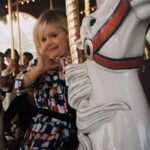 Greer Grammer Instagram - swipe for throwbacks, since it’s Thursday 😉➡️ Being a child of Southern California, Disneyland has always been my happy place. 🥰 So getting to recreate some of my FAVORITE childhood photos (yes, two of them being on the carousel 🙈 - baby Greer LOVED the carousel) while I was there for the creators celebration was SO incredibly special and just so, so fun. 💕💕💕 @disneyparks #hostedbydisney #disneycreatorscelebration #disneyland #throwbackthursday