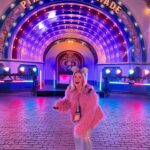 Greer Grammer Instagram - swipe to see wall-e be a FLIRT 🤭💕🪐 I’ve been so overwhelmed with what to share first from my INCREDIBLE week at the Disney Creators Celebration!! Settled on one of my FAVORITE highlights from the trip - the Pixar Pier after hours event! After DCA closed, we got to run around Pixar Pier and meet our favorite Pixar characters and ride our favorite rides (over and over and over again 🙈). Thank you to @disneyparks for this incredible, once in a lifetime experience that I will never forget. Seriously still on such a high from this night and this trip. And TRUST there is SO much more where this came from and I cannot WAIT to share it all with you!! #disneycreatorscelebration #hostedbydisney #disneyparks #disneyland #dca #pixarpier #disney