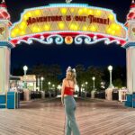 Greer Grammer Instagram - swipe to see wall-e be a FLIRT 🤭💕🪐 I’ve been so overwhelmed with what to share first from my INCREDIBLE week at the Disney Creators Celebration!! Settled on one of my FAVORITE highlights from the trip - the Pixar Pier after hours event! After DCA closed, we got to run around Pixar Pier and meet our favorite Pixar characters and ride our favorite rides (over and over and over again 🙈). Thank you to @disneyparks for this incredible, once in a lifetime experience that I will never forget. Seriously still on such a high from this night and this trip. And TRUST there is SO much more where this came from and I cannot WAIT to share it all with you!! #disneycreatorscelebration #hostedbydisney #disneyparks #disneyland #dca #pixarpier #disney