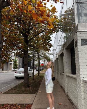 Greer Grammer Instagram - spotted: california girl getting a glimpse of fall 🍂