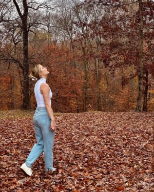 Greer Grammer Instagram - spotted: california girl getting a glimpse of fall 🍂