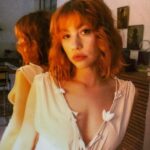 Greta Fernández Instagram - el labio rosado por el beso y la mañana. y las ganas.