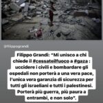 Greta Scarano Instagram – #ceasefire NOW 
@amnestyitalia @unhcr_italia 🙏🏼 
@alecalascibetta 🙏🏼