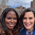 Gretchen Whitmer Instagram - PSA: Detroit is a vibe for the @nfl draft this weekend. 🏈💙 #NFLDraft2024