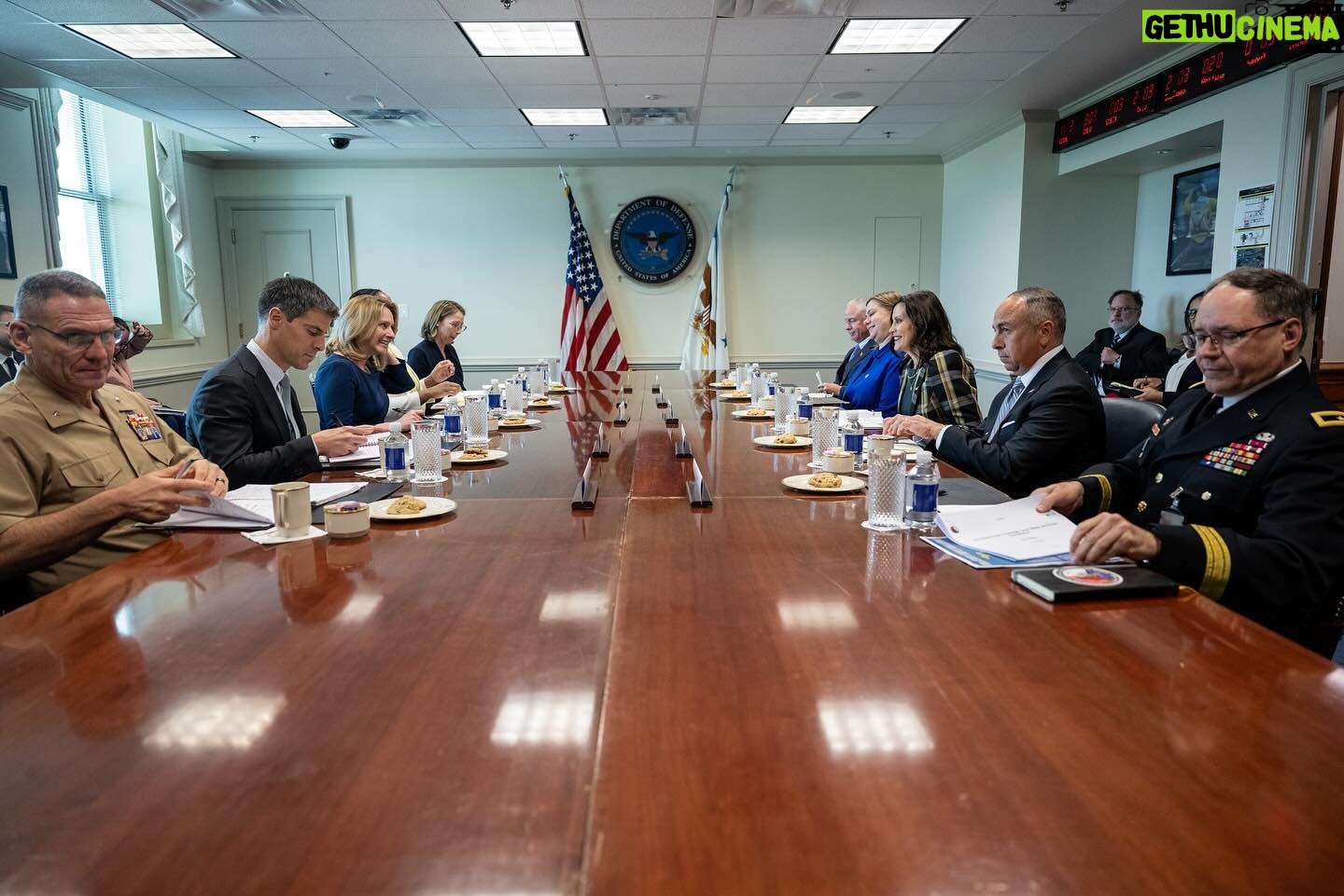 Gretchen Whitmer Instagram - Earlier this year, I announced the Uncrewed Triple Challenge, a competition to unleash innovation and solve mobility problems. Yesterday, I met with our partners in the federal government to secure their participation and partnership when the competition kicks off next year.