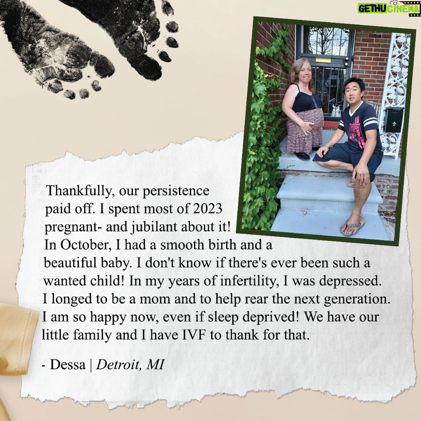 Gretchen Whitmer Instagram - People like Dessa are willing to go through so much to start a family. Everyone should have the opportunity to start or grow their families if and when they choose, and I’ll fight like hell to protect your reproductive freedom – including fertility treatments like IVF.