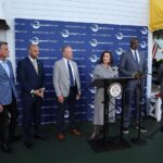 Gretchen Whitmer Instagram - And that’s a wrap! #MPC24 is in the books. Let’s hear it for the @detroitchamber for organizing an amazing event 🙌  Now let’s roll up our sleeves and work toward building Michigan’s future, together.