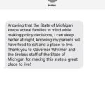 Gretchen Whitmer Instagram – 💌