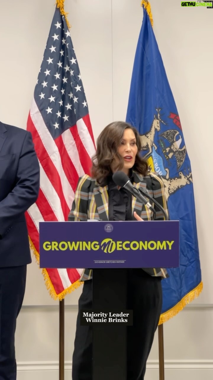 Gretchen Whitmer Instagram - Spring has sprung, and exciting things are happening in Michigan. Here in Grand Rapids, we’re making big investments in the community to encourage people to start a career, grow their families, and pursue their potential.