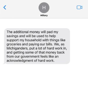 Gretchen Whitmer Instagram - 💌