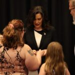 Gretchen Whitmer Instagram - Today, we honor our Gold Star Families who carry the immense weight of sacrifice for our nation. Your strength and resilience remind us of the true value of freedom. Here in Michigan, we stand with you as we honor the legacies of your loved ones.