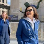Gretchen Whitmer Instagram - Let’s see where my day at the #NFLDraft takes me… 🏈