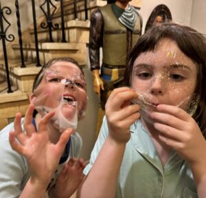 Grey DeLisle Instagram - We did “beauty” masks last night when I got home from my work trip. 😂