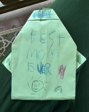 Grey DeLisle Instagram - Posie made ME a Father’s Day card, too! 😂❤️
