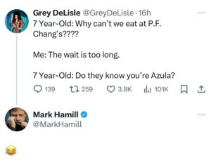Grey DeLisle Instagram - It’s ok, Father. You can laugh. It’s funny,