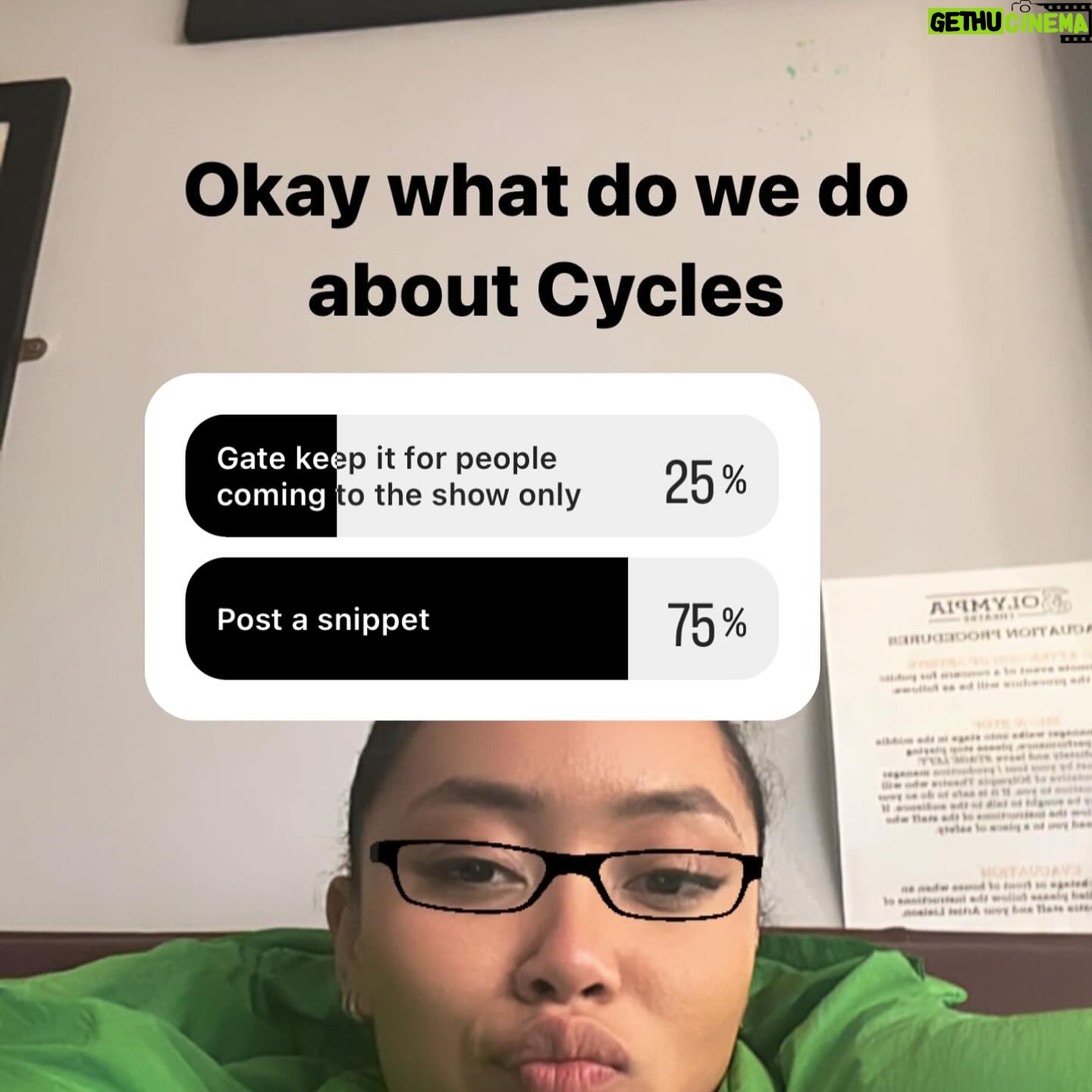 Griff Instagram - Right poll results are in. Gonna need you all to react like Kam in slide 4 when I post later xxx 🔃 🌀