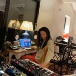 Griff Instagram - I got into this by making beats and writing songs by myself after school cus i didnt wanna wait on other producers in order to write the songs i wanted to write. being in the studio alone and making songs is where i feel most alive and most myself and most confident. i never realised being a female producer was such a rare thing until i spent more time in sessions and the industry. its international women’s day and I’m grateful to have the privilege of writing and making songs for a job. Apparently only 3.4 % of music producers in 2023 were female. So here’s to the 3.4 % of us and to all the girls who are making songs, producing, engineering, writing and creating <3 ly