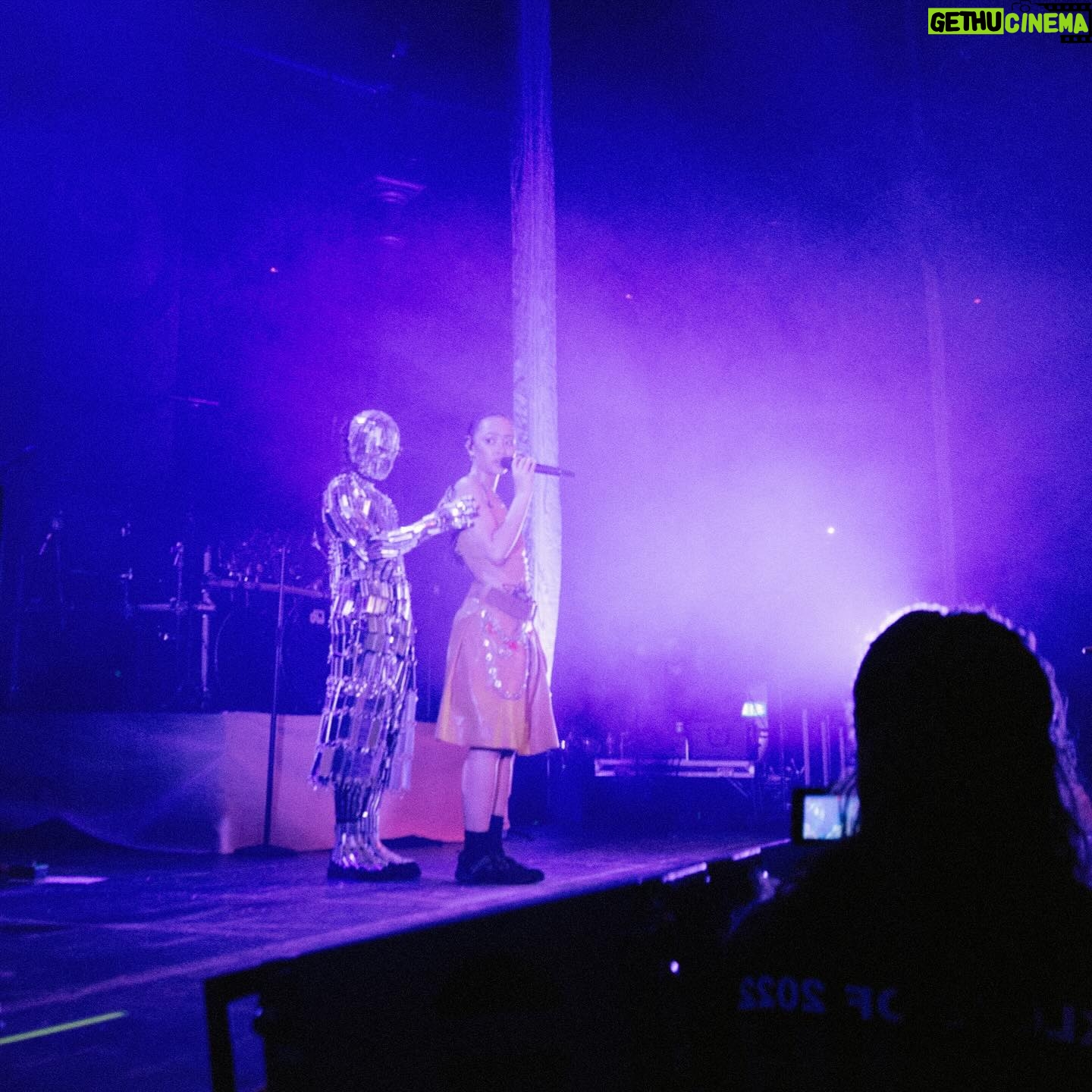 Griff Instagram - ahhh last night was fun!!! London thankyou so much for filling the round house with your voices. Tour is complete! For now! hope you loved the new songs, they’ll be yours on Friday. Okay love you!!! 📷 @ramintaceponyte ❤️