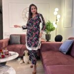 Gurdeep Kohli Instagram - This season you can't get away without a co-ord set. My version of the trendsetter. #instgramfashionstyle❤️❤️ #coordset #instagramfasion#trendsetter #poser thankyou @label_rosaria loved your design❤️
