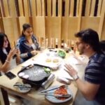 Gurdeep Kohli Instagram - #punjjs #foodies #weekend #koreanfoodfestival #sojubomb @meherpunjj #arjunpunjj #gurdippunjj #mahirpunjj
