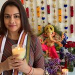 Gurdeep Kohli Instagram - Rehna saath Hamesha…🤗 Faith…grateful…. Blessed🙏🏻🙏🏻🙏🏻 My Ganesha 2022. #baapamorya🌺🙏 #myfavouritefestival❤️❤️❤️ #happyganeshchaturthi❤️ #festivalvibes