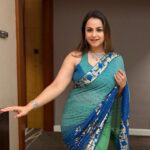 Gurdeep Kohli Instagram - When in doubt just saree it up.....🫶🫶🫶🌈🌈 #gharkishaddi #indianwedding #strikeapose #indianfashiom #lovemysarees #mycollection