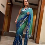Gurdeep Kohli Instagram - When in doubt just saree it up.....🫶🫶🫶🌈🌈 #gharkishaddi #indianwedding #strikeapose #indianfashiom #lovemysarees #mycollection