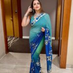 Gurdeep Kohli Instagram - When in doubt just saree it up.....🫶🫶🫶🌈🌈 #gharkishaddi #indianwedding #strikeapose #indianfashiom #lovemysarees #mycollection