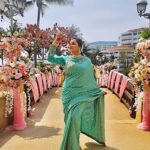 Gurdeep Kohli Instagram - Happy Navratri to my Instagram family…. Celebrate the festivities but before that celebrate YOU….lots of❤️❤️❤️ #jaimatadi🙏