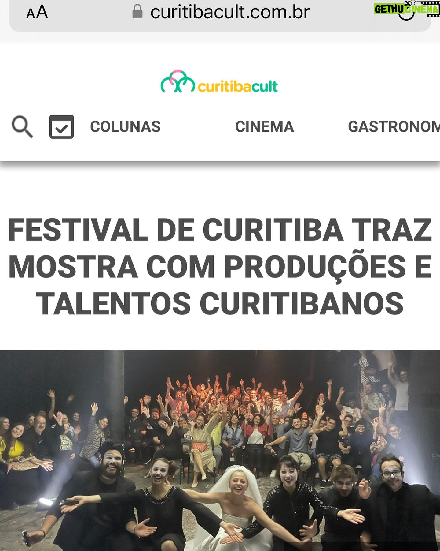 Guta Stresser Instagram - Matéria que saiu na Curitiba Cult sobre a nossa mostra!! COMEÇA *HOJE* COM “OS ANALFABETOS” Curitibanize-se Vem pra MOSTRA À CURITIBANA no @festivaldecuritiba Link para Ingresso na nossa bio @ciaacuritibanaportatil 🫀 #osanalfabetos #osanalfabetos_apeca #teatro🎭 #arte #cultura