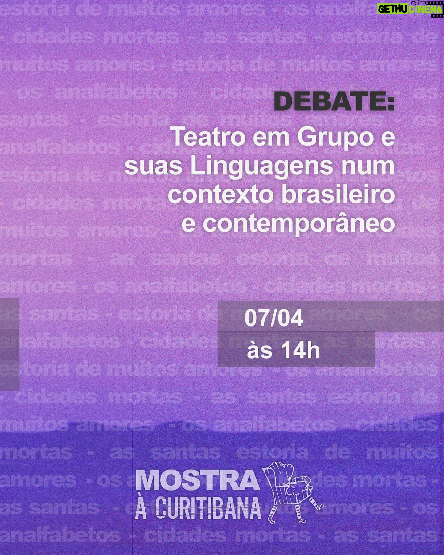 Guta Stresser Instagram - •MOSTRA À CURITIBANA• no @festivaldecuritiba ! De 02 a 07 de abril No miniauditório do Teatro Guaíra Vamos mostrar tudo!!! São 4 espetáculos, sendo um deles uma parceria com Mauro zanatta, e um com exibição digital (ganhador do prêmio gralha azul 2023). Mais uma oficina e um bate-papo Curitibanize-se Vem ver a genteee!!! Vem pra Mostra À Curitibana @ciaacuritibanaportatil Espetáculos: “Os Analfabetos” “As Santas” “Cidades Mortas” “Estória de Muitos Amores” Confira as datas e horários e garanta o seu ingresso! Link para ingressos na bio @ciaacuritibanaportatil Nossa equipe que é um arraso: @aldicelopes @adrianopetermann @andersonfregolente @aninha_decker @braga_antony @be_leleu @casaconsultoria_ @daniloavelledaproducoes @deinvernocomunicacao @diego_avelleda @elisan_jr @mantovaniluz @fluindolibras @gaboleu @giovaniferrarii @guenialemos @gutastresser @heloisagiovenardi @lucastatarin @mauro.zanatta @paulagoja @silviachameck @stellamarissarte @wagfcorrea #arte #cultura #teatro #osanalfabetos #osanalfabetos_apeca #cidadesmortasapeça