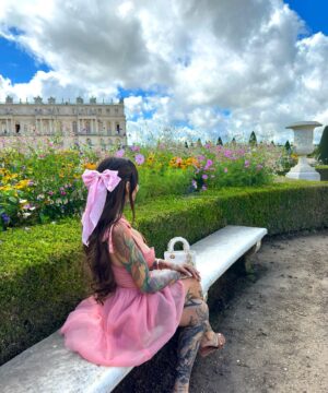 Hélène Boudreau Instagram - Jardins du château de versaille 🌳🌷🍋🍊🪴