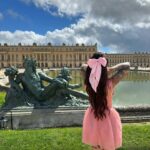 Hélène Boudreau Instagram - Jardins du château de versaille 🌳🌷🍋🍊🪴