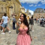 Hélène Boudreau Instagram - Jardins du château de versaille 🌳🌷🍋🍊🪴