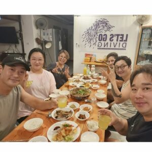 Ha Jae-sook Instagram - 젤 좋은 친구 이스방바라방방방♡#평생내버디 #보홀
#렛츠고다이빙리조트#아야진다이브리조트#고성댁