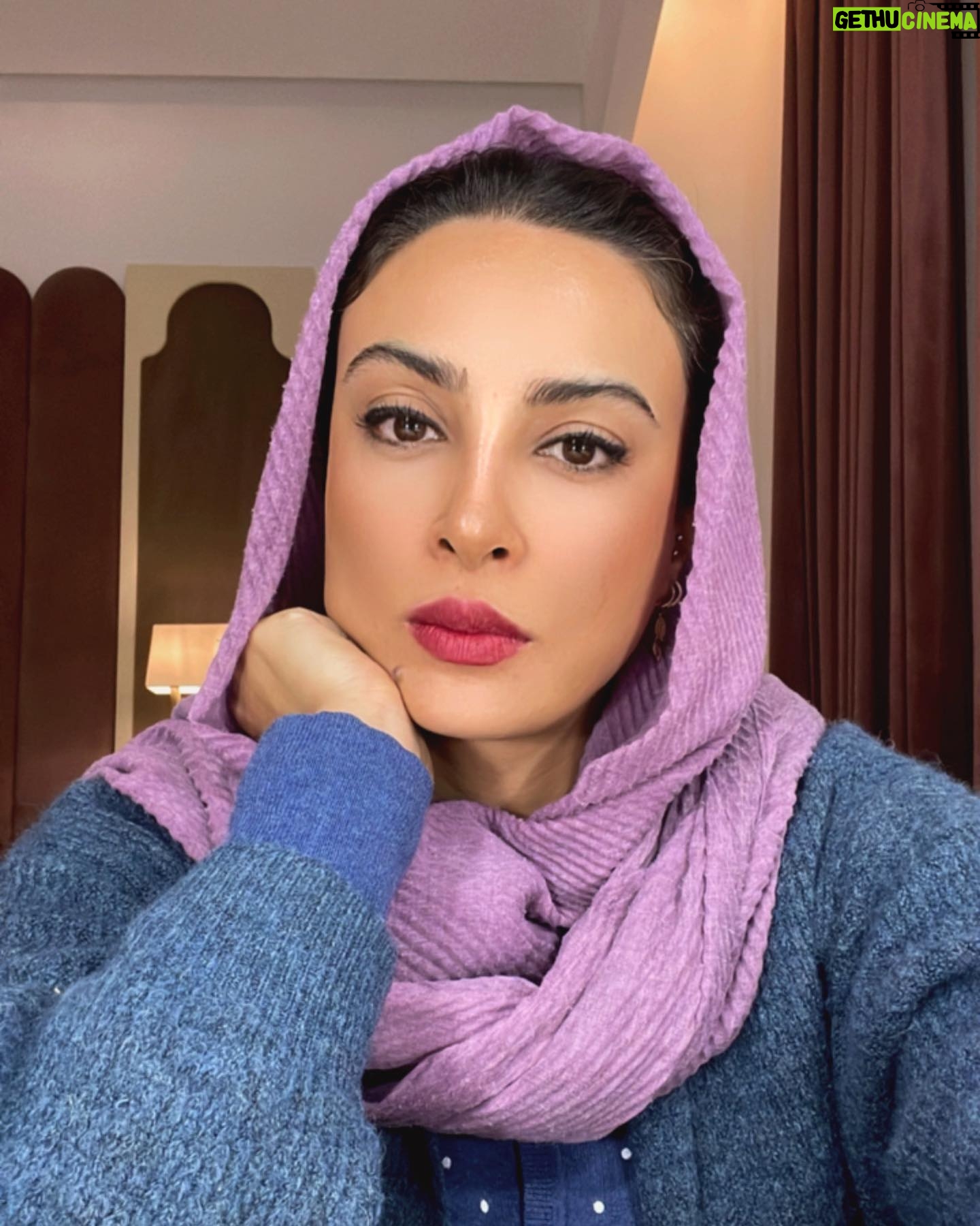 Hadiseh Tehrani Instagram - . 💜💜 . #purple #dream #life #style