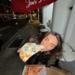 Hailee Keanna Lautenbach Instagram - I fkn stupidly asked for ranch at Joes pizza and they sent Spider-Man out to reprimand me and I’m talking the real person actor Spider-Man, Tobey Maguire came out of the back and started wall flip jumping over and over and I’m not sure if he was malfunctioning from being forced to come out of joes pizza all the time for the ranch orderers but in any case that’s where and what I’m looking at in all of these pictures. Oh yea and he was wearing a flat cap that said “no pics please” on the top 🍕 I’m going to New York next week and I heard this happens at Joes there too but it’s Adrien Brody and he wears an ailing prop Carnictis from King Kong (2005) on his back