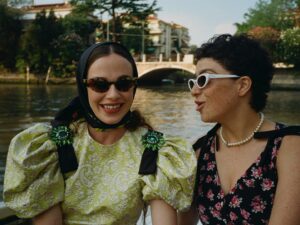 Hailey Gates Instagram - I’ve lost my snark in the grand canal! Moments before we got to screen our film in Venice alongside Lynne Ramsay’s(!!) new film ‘Brigitte’. Link upstairs.