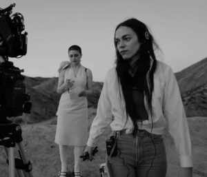 Hailey Gates Instagram - I had the honor of writing and directing the 17th film in the Miu Miu women tales series. It’s called “Shako Mako” and it stars Alia Shawkat and it premieres tomorrow (!) and my brain is 🍝. Thank you to @brigittelacombe for these beautiful photos, we are not worthy.