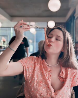 Haley Bennett Instagram - pasta content