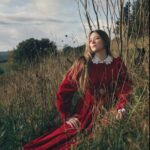Haley Bennett Instagram - It was like a dream, at home, in our beloved meadow, where she was going to sleep for the winter. I sang to her lullabies, as she silently faded away. And I sat beside my favourite wild herb, it always grows, just there. A faint scent in the air, sweet fennel, evoking memories of handling her soft green stems not so long ago. hb