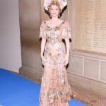 Haley Bennett Instagram – In honour of Met Gala “Garden in Time” 
I would like to share a look from years ago 
that perfectly suits this years theme 🌸 Dolce made this custom dress for me styled by mega @highheelprncess
My dear friend and confidant @garrennewyork made the look with this incredible hairstyle and hand made headpiece he piled on top my head, the whole look was kept fresh by the one and only @alice___lane 
I felt like a porcelain goddess. I also drank way too much champagne that night, cried over a boy I once loved who very much hurt me, and then blacked out. 
Luckily I didn’t drown in the bottom of a glass of bubbles. Cue Florence and the Machine. 
I’m not good at these big events. And I was never invited back! 
Can’t wait to see all the fabulous looks that the stars and their stylist dream up. “Garden of Time” is right up my street. I could lay in my meadow, and watch wild flowers dance all day. What a life.