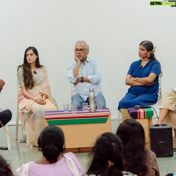 Halitha Shameem - 2.1K Likes - The showcase for the batch of @kanavufellowship batch 3 opened with a beautiful photo exhibition, film screenings and amazing conversations with @arunaguhan @halithashameem @amarramesh and @jayendrapov. This exhibition is open to public today, please do visit. The films will be screened at 11am and 4pm as well. Support these young artists by visiting! #womenwithcameras